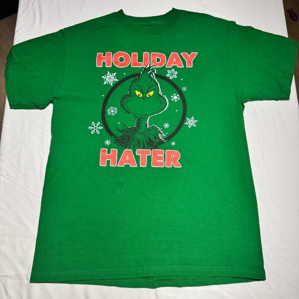 The Grinch Holiday Hater Size Large (Pre-Owned) Green